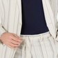 INC International Concepts Men's Striped Business Two Button Blazer Brown Size XXX-Large