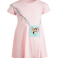 Disney Toddler Girl's Three Princesses Purse Dress Pink Size 4