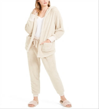 Hippie Rose Junior's Cozy Cardigan Brown Size X-Small