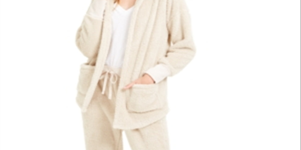 Hippie Rose Junior's Cozy Cardigan Brown Size X-Small