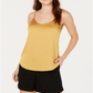 Bar III Women's Camisole Top Yellow Size XX-Small