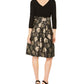 Jessica Howard Women's Long Sleeve Knee Length Dress Gray Size 8