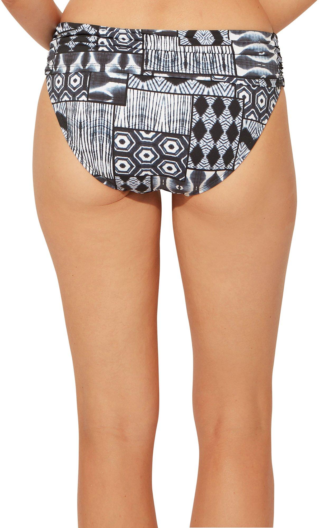 Bleu Rod Beattie Women's Sarong Hipster Swim Bottom Blue
