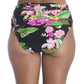 Trina Turk Women's Moonlit High Waist Swim Bottom Multi Floral Size 2