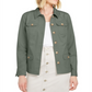 Charter Club Women's 4 Pocket Denim Jacket Green Size X-Small