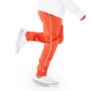 Cubcoats Kids Unisex Joggers Sweat Pants Matching Character Sets Orange Size10