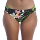 Trina Turk Women's Swim Moonlit Lotus Shirred Hipster -Multi Floral Size 2