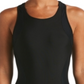 Nike Women's Sport Mesh Racerback One Piece Swimsuit Black Size Large