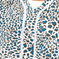 Raisins Curve Women's Animal Print Stretch Cold Shoulder Ladder Insets Deep V Neck Kenya Tranquilo Swimsuit Cover up White Size 1X