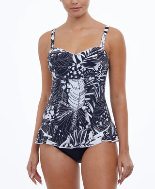 Gottex Women's Marbella Tummy Control Swimdress Black Size 27