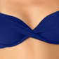 Anne Cole Women's Underwire Twist Front Bikini Swim Top Blue