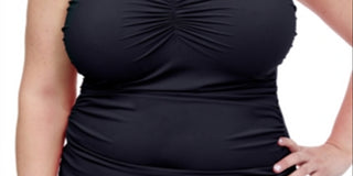 Gottex Women's Solid Tankini Swim Top Black Size 16W