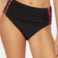 Bleu Rod Beattie Women's Shirred Bikini Swim Bottom Black
