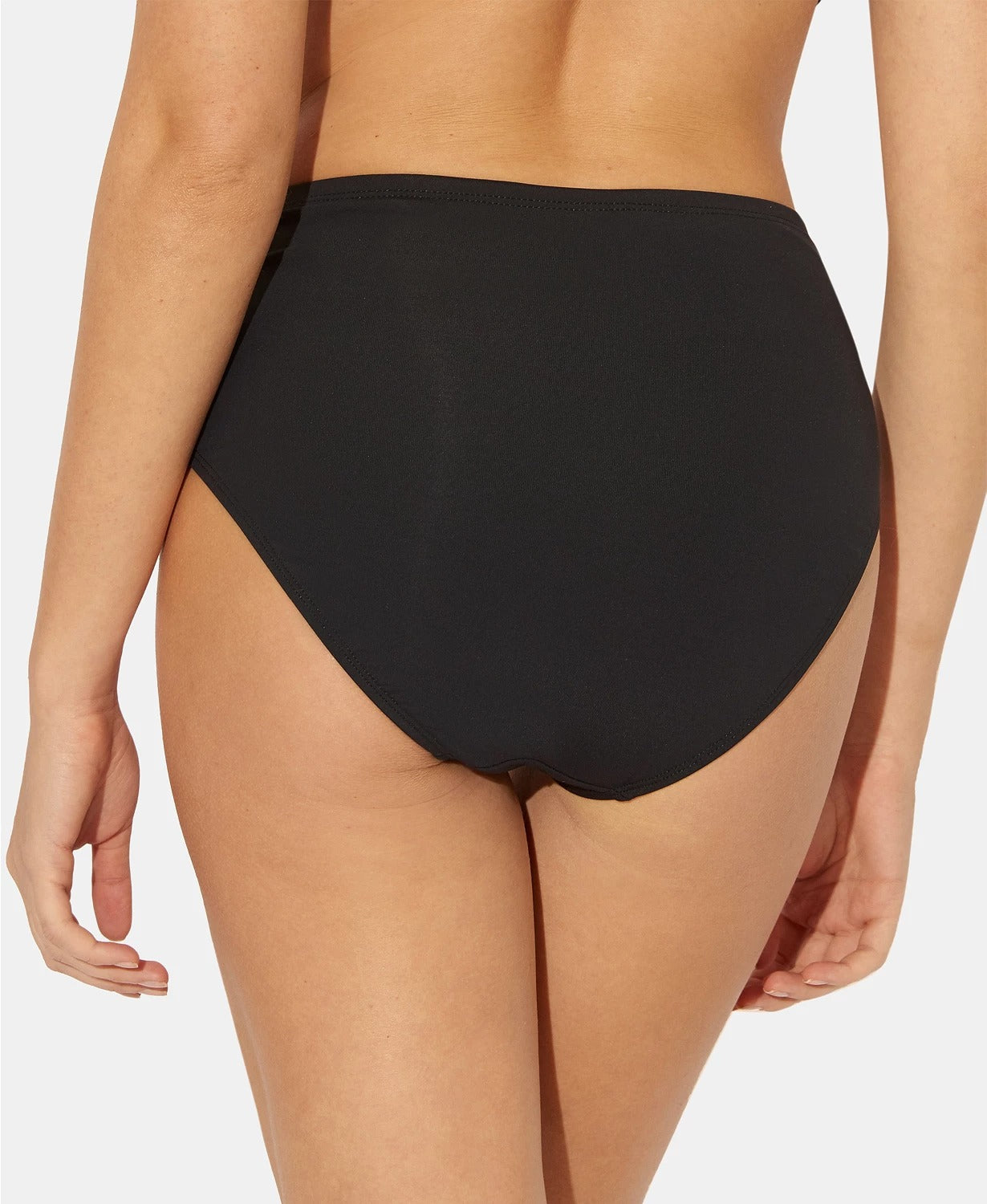 Bleu Rod Beattie Women's Shirred Bikini Swim Bottom Black