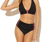 Bleu Rod Beattie Women's Shirred Bikini Swim Bottom Black