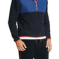 Tommy Hilfiger Men's Colorblocked Quarter Zip Hoodie Navy Multi Size M