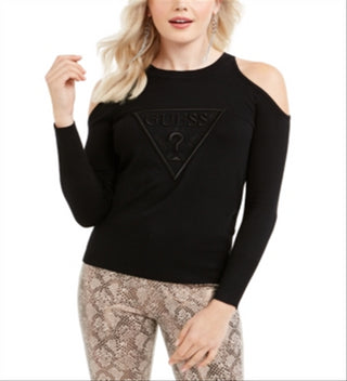 Guess Women's Jeans Black Size Large