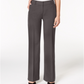 Alfani Women's Curvy Bootcut Pants Gray Size 8 Petite Short