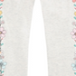 First Impressions Baby Girl's Flower Border Pants Gray Size 12MOS