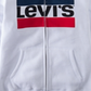 Levi's Little Boy's Sportswear Logo Fleece Full Zip Hoodie White Size 5