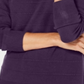 Karen Scott Women's Ottoman Stitch Sweater Purple Size Petite S