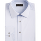 Alfani Men's AlfaTech Slim Fit Performance Stretch Moisture Wrinkle Resistant Cube Print Dress Shirt Blue Size S 14-14 1/2