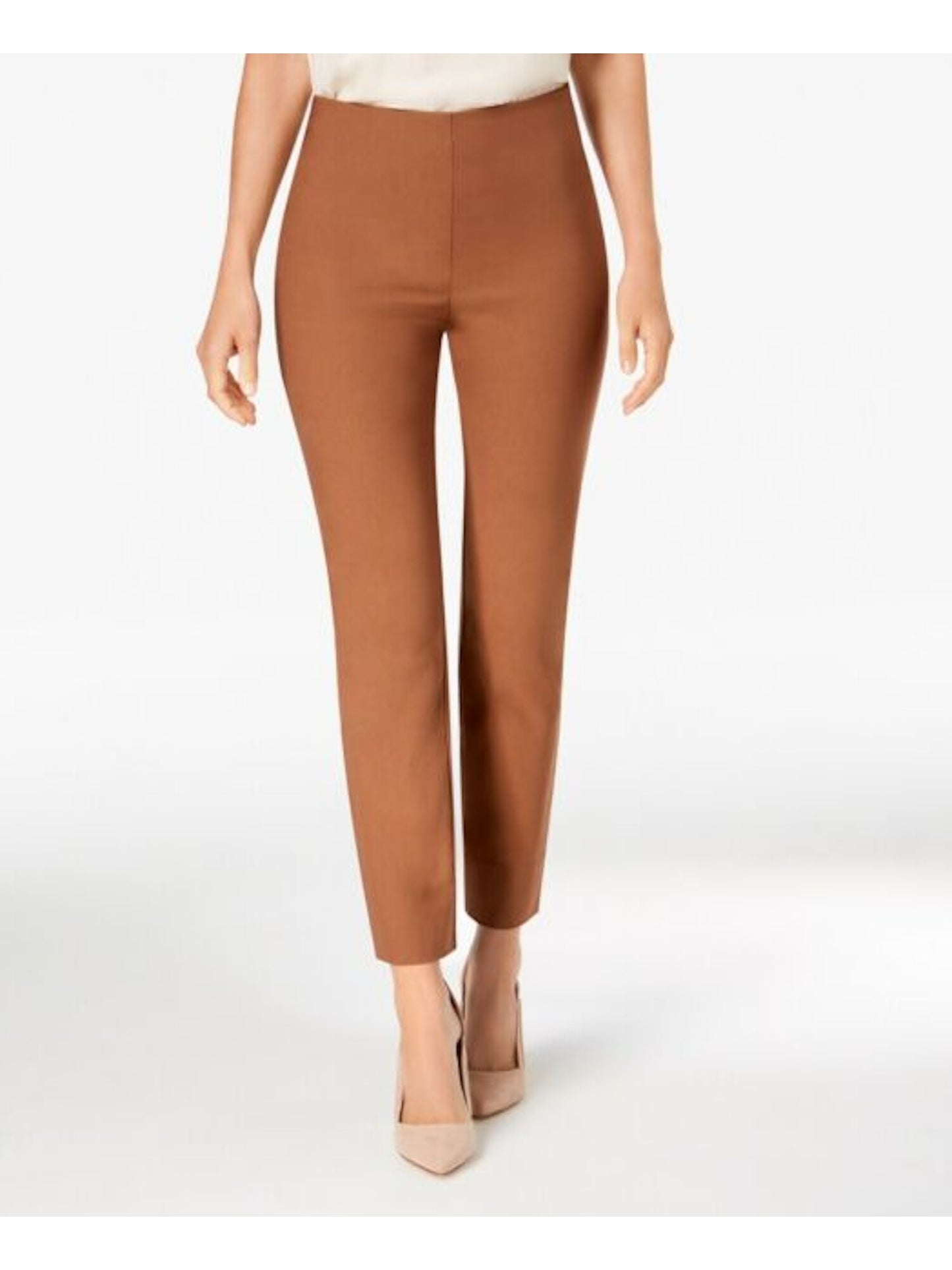 Charter Club Women's Pants Brown Size 14 Petite