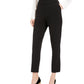 Calvin Klein Women's High Waist Tuxedo Pants Black Size 2 Petite