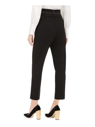 Calvin Klein Women's High Waist Tuxedo Pants Black Size 2 Petite