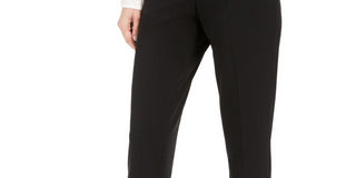 Calvin Klein Women's High Waist Tuxedo Pants Black Size 2 Petite