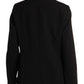 Nine West Women's Suit Separate Professional Two Button Blazer Black Size 10