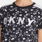 DKNY Women's Logo Relaxed T-Shirt Black Size Small
