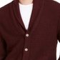 American Rag Men's Links Cardigan  Burgundy Size X-Large