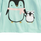 First Impressions Toddler Girl's Penguins Print T-Shirt Green Size 4T