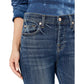 7 for All Mankind Women's Josefina Denim Wash Boyfriend Jeans Blue Size 26