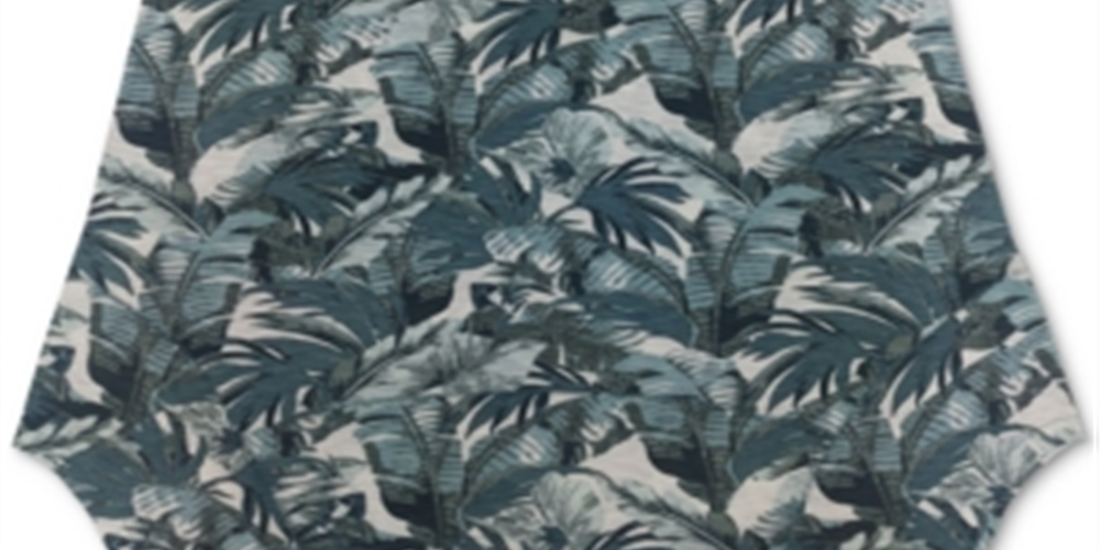 Style & Co.Women's Printed Handkerchief Hem Tank Green Size Small