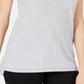 Maison Jules Women's Striped Short Sleeve Crew Neck T-Shirt Top White Size Large