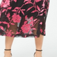 Alfani Women's Floral Print A Line Skirt Pink Size 12 Petite