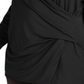 Alfani Women's Plus Faux-Wrap Top Black Size 0X