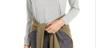 Disney Junior's Mickey Mouse Henley T-Shirt Gray Size X-Small