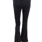 Ella Moss Women's Flared Pull on Jeans Black Size 32