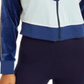Nike Women's Velour Colorblocked Jacket Blue Size Large