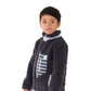 Cubcoats Transforming 2 in 1 Unisex Papo the Panda 2-in-1 Stuffed Animal Fleece Jacket Gray