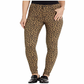 Levi's Women's High Rise Super Skinny Leopard Print Jeans Gold Leopard Size 31X30