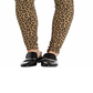 Levi's Women's High Rise Super Skinny Leopard Print Jeans Gold Leopard Size 31X30