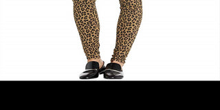 Levi's Women's High Rise Super Skinny Leopard Print Jeans Gold Leopard Size 31X30