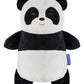Cubcoats Papo The Panda 2 in 1 Transforming Hoodie and Soft Plushie, Black and White Unisex
