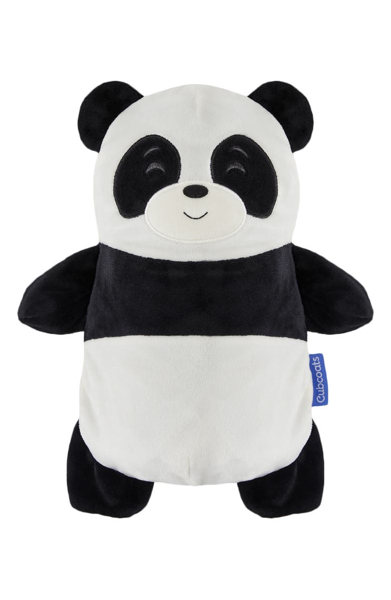 Cubcoats Papo The Panda 2 in 1 Transforming Hoodie and Soft Plushie, Black and White Unisex