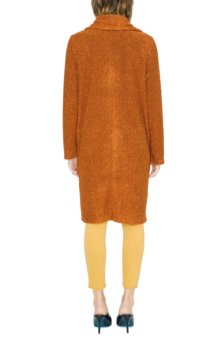 Sanctuary Women's Go Long Teddy Coat Light Brown Size X-Large