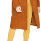 Sanctuary Women's Go Long Teddy Coat Light Brown Size X-Large